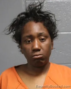 Mugshot of NATASHA OSHEANNE BLUE booked in Oklahoma County, Oklahoma on March 25, 2026