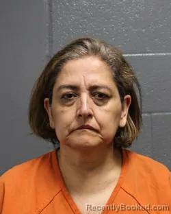 Mugshot of NORMA GARCIA- NIETO booked in Oklahoma County, Oklahoma on March 31, 2026