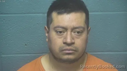 Mugshot of NESTOR MANOLO RECINOS PEREZ booked in Oklahoma County, Oklahoma on March 22, 2026