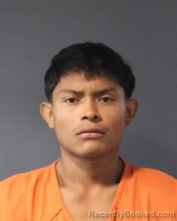 Mugshot of Orlin Alonso Chirinos Carrales booked in Oklahoma County, Oklahoma on August 22, 2026