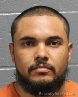 Mugshot of Oscar Andres Diaz Unzueta booked in Oklahoma County, Oklahoma on September 8, 2026