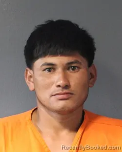 Mugshot of Osman Flores Herrera booked in Oklahoma County, Oklahoma on September 6, 2026