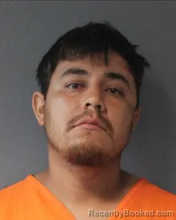 Mugshot of Omar Mendoza booked in Oklahoma County, Oklahoma on August 31, 2026