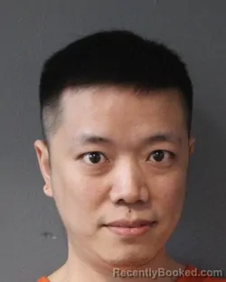 Mugshot of Peng Gao booked in Oklahoma County, Oklahoma on September 8, 2026