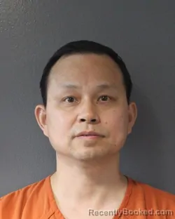 Mugshot of Ping Xie booked in Oklahoma County, Oklahoma on August 23, 2026