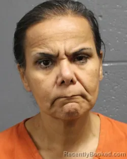 Mugshot of Reyna Michelle Guzman booked in Oklahoma County, Oklahoma on September 13, 2026