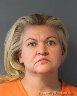 Mugshot of REBECCA JOLEYNE SCHOLZ booked in Oklahoma County, Oklahoma on March 24, 2026