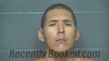 Booking photo from Oklahoma County, Oklahoma