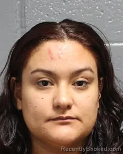 Mugshot of Sarai Martinez booked in Oklahoma County, Oklahoma on October 26, 2026