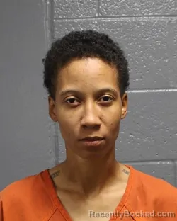 Mugshot of SHONTICE JANNE SIMMONS booked in Oklahoma County, Oklahoma on April 1, 2026