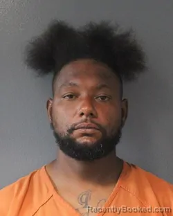 Mugshot of Shaquille Terelle Webster booked in Oklahoma County, Oklahoma on August 25, 2026
