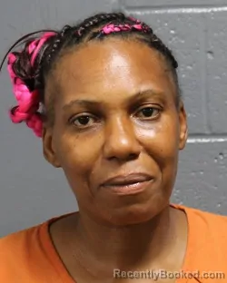 Mugshot of TEKNIKA CHNAY BROWN booked in Oklahoma County, Oklahoma on June 14, 2026