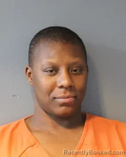 Mugshot of TASHAUNA LASHAE DAVIS booked in Oklahoma County, Oklahoma on March 21, 2026