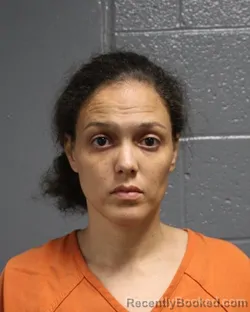 Mugshot of Tera Mychal Feemster booked in Oklahoma County, Oklahoma on August 28, 2026