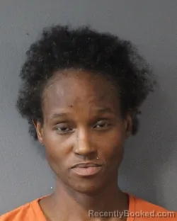 Mugshot of Turishevia Janeria Harris booked in Oklahoma County, Oklahoma on September 5, 2026