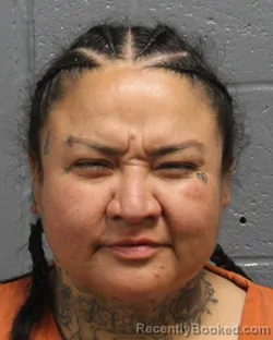 Mugshot of Tewa Marie Martinez booked in Oklahoma County, Oklahoma on September 4, 2026