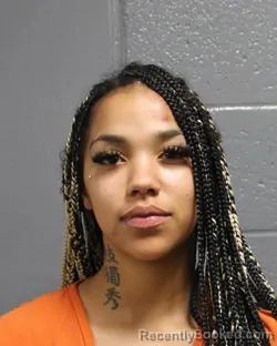 Mugshot of TAZZMIN JOY MARREE ROBERTSON booked in Oklahoma County, Oklahoma on March 30, 2026