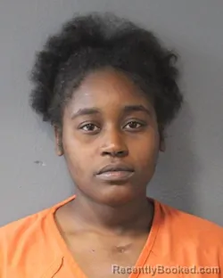 Mugshot of Tyeona Rena Vontress-Byrd booked in Oklahoma County, Oklahoma on August 25, 2026