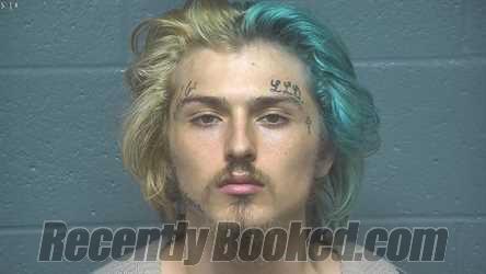 Booking photo from Oklahoma County, Oklahoma
