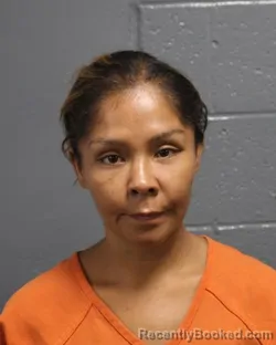 Mugshot of Veronica Carrillo booked in Oklahoma County, Oklahoma on August 28, 2026