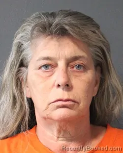 Mugshot of Verna Beth Mitchell booked in Oklahoma County, Oklahoma on September 7, 2026