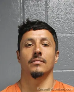 Mugshot of Victor Raul Ramirez booked in Oklahoma County, Oklahoma on August 24, 2026