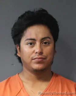 Mugshot of Wilson Omar Colindres booked in Oklahoma County, Oklahoma on September 9, 2026
