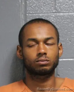 Mugshot of Xavier Davon Davis booked in Oklahoma County, Oklahoma on August 28, 2026