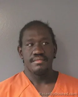Mugshot of Xavier Trevon Hishaw booked in Oklahoma County, Oklahoma on August 29, 2026