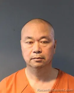 Mugshot of XIANGLEUN LIN booked in Oklahoma County, Oklahoma on March 21, 2026