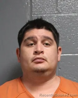 Mugshot of Yair Alfredo Robles booked in Oklahoma County, Oklahoma on August 25, 2026