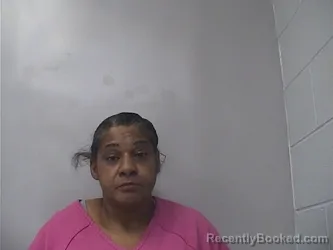 Mugshot of Schenene Denise Haygood booked in Okmulgee County, Oklahoma on April 23, 2026