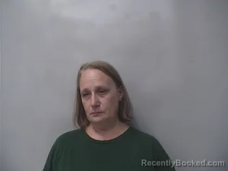 Mugshot of MELANIE JO KRIGBAUM booked in Okmulgee County, Oklahoma on June 25, 2026