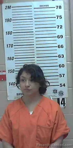 Mugshot of ALEXI ALBERTA GARZA booked in Colorado County, Texas on April 6, 2026