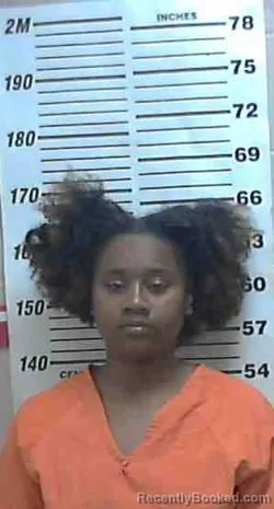 Mugshot of JAYLA RENEE HUMPHREY booked in Colorado County, Texas on April 22, 2026