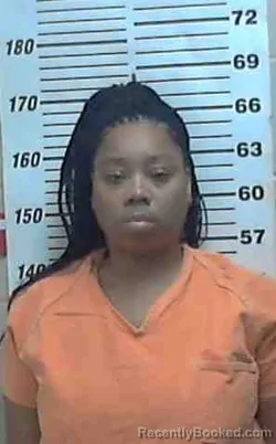 Mugshot of LASHERA LASHEA CLARK booked in Colorado County, Texas on May 22, 2026