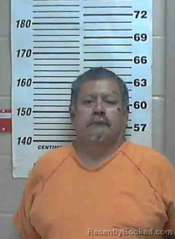 Mugshot of OSCAR LOERA RUIZ booked in Colorado County, Texas on June 14, 2026