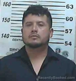 Mugshot of GERARDO DANIEL GARCIA booked in Colorado County, Texas on July 1, 2026
