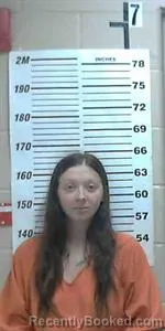 Mugshot of MADISON LAINE CHESTER booked in Colorado County, Texas on July 3, 2026