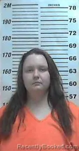 Mugshot of BRITTNEY MARIE HARMON booked in Colorado County, Texas on July 16, 2026