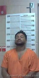 Mugshot of Alberto Joshua Rugerio booked in Colorado County, Texas on August 13, 2026
