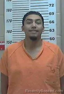 Mugshot of Christopher David Xavier Ibanez Cardenas booked in Colorado County, Texas on August 26, 2026