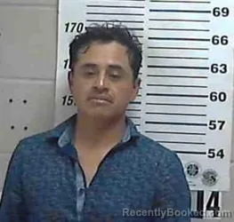 Mugshot of Jacinto Cruz Henares booked in Colorado County, Texas on September 13, 2026