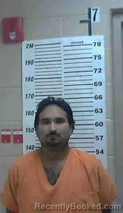 Mugshot of Adrian Arcadio Hernandez booked in Colorado County, Texas on September 28, 2026