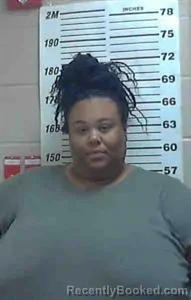 Mugshot of Alicia Mae Jones booked in Colorado County, Texas on October 9, 2026