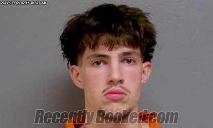 Booking photo from Payne County, Oklahoma