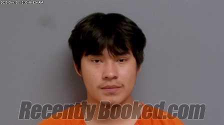 Booking photo from Payne County, Oklahoma