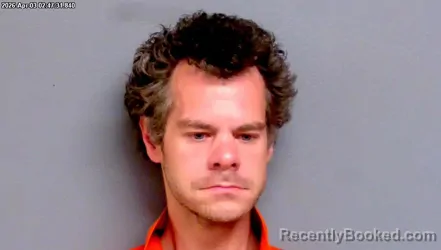 Mugshot of CAMERON WADE CLINE booked in Payne County, Oklahoma on April 3, 2026