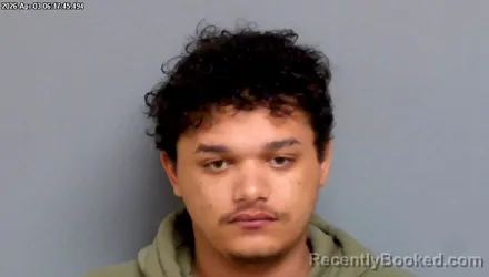 Mugshot of CAMERON JUSTUS BIBBS booked in Payne County, Oklahoma on April 3, 2026