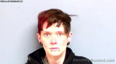 Mugshot of ANGEL ELIZABETH MONROE booked in Payne County, Oklahoma on April 19, 2026